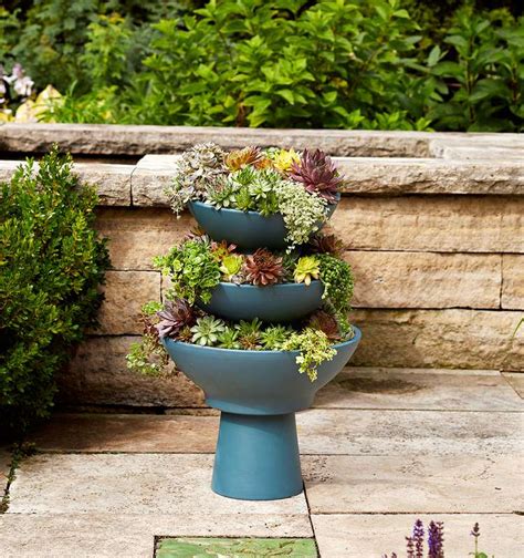How To Make A Succulent Tower Planter
