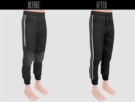 Male Sport Pants Hq Compatible Base Game Compatible Swatches Male Only Retexture Of EA