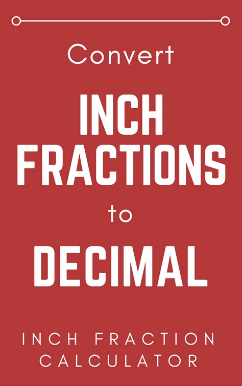 Inch Fraction Calculator Find Inch Fractions From