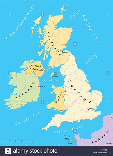 Administrative divisions map of england. Inseln, Irland, British, England, Karte, Atlas, Weltkarte ...
