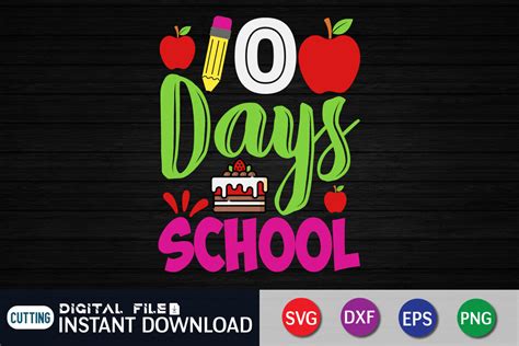 100 Days School Svg By Funnysvgcrafts Thehungryjpeg