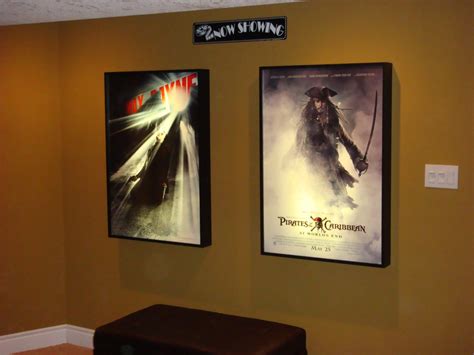 Movie Poster Light Box Display Frame Cinema Lightbox Light Up Store
