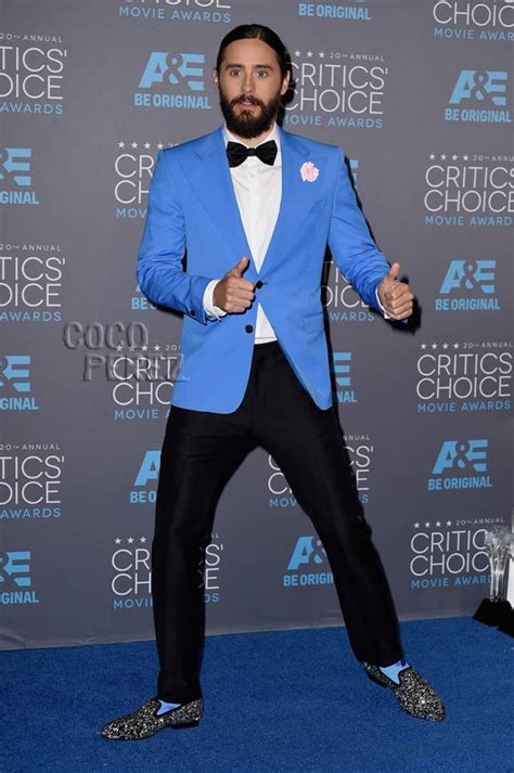 Jared Leto In Costume National 2015 Critics Choice Movie Awards