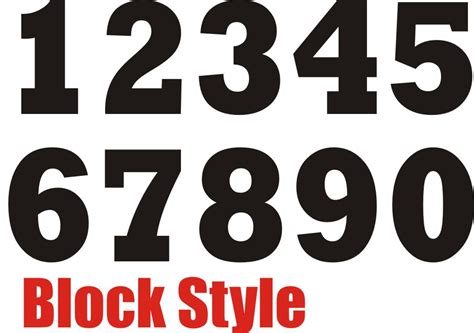 Inches each letter is apprx. 7 Best Images of Printable Block Number 1 - Free Printable ...