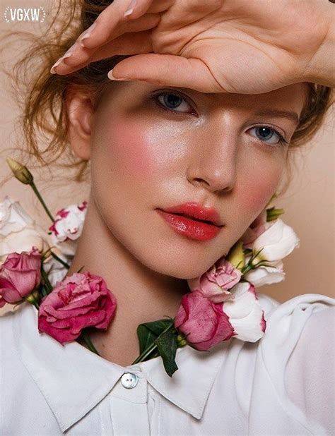 Vgxw Magazine Beauty Editorial I Flower Virtuogenixonline Beauty Photoshoot Beauty