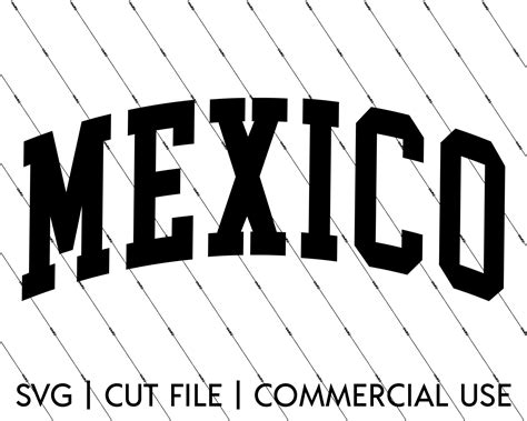 Mexico Svg Cut File Personal And Commercial Use Free Etsy