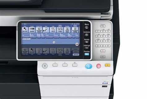 This machine comes with copy, print, scan, usb, and network. Konica Minolta Announces bizhub C554/C454 High-Speed Color ...