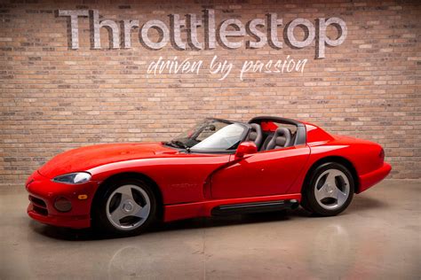 1995 Dodge Viper Throttlestop Consignment Dealer And Motorcycle Museum