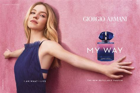 Sydney Sweeney Giorgio Armani My Way Parfum Fragrance Interview Lupon
