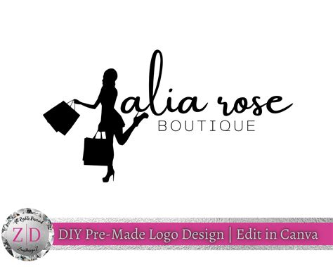 Boutique Logo Clothing Line Logo Fashion Business Logo Etsy
