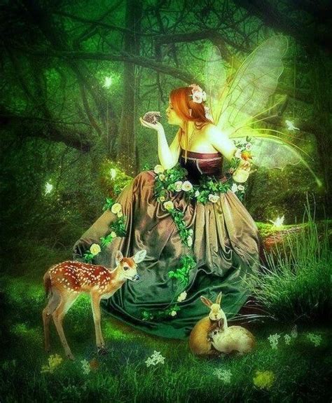 Fairies Of The Forest Magical Creatures Fan Art 41326984 Fanpop