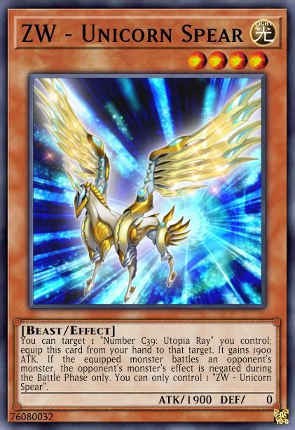 Yu Gi Oh Wiki Zw Unicorn Spear