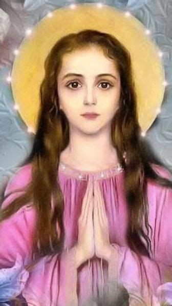 La Virgen NiÑa Pinturas Religiosas Santos Católicos Imágenes Religiosas