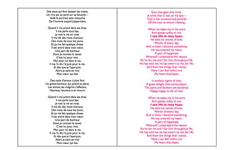 C Est L Amour La Vie En Rose Edith Piaf Rose Quotes Lyrics Love Words