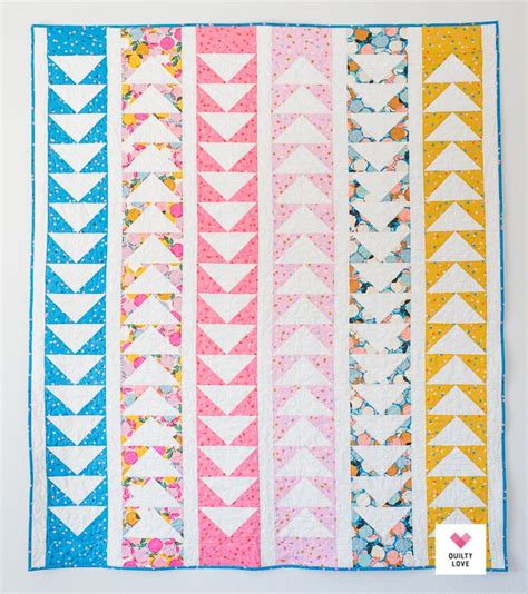 Flying Clementine Flying Geese Quilt Quilty Love Flying Geese