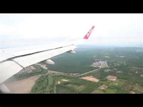 Flights from kuala lumpur to other destinations. AirAsia Cabin View Landing Kuala Lumpur from Yogyakarta ...