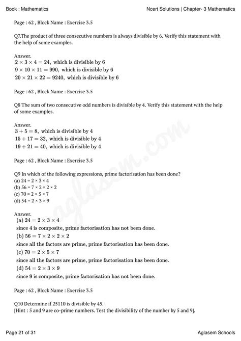 Ncert Solutions Class 6 Mathematics Chapter 3 Playing With Numbers Aglasem Schools