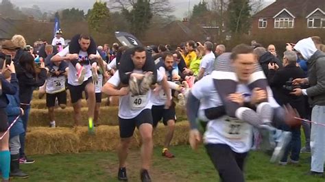 Watch Uk Wife Carrying Championships In Dorking Metro Video