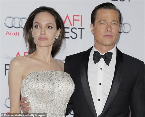 Brad Pitt Has Awkward Run In With Ex Wife Angelina Jolies Dad Jon
