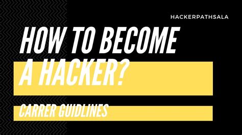 How To Become A Hacker Hindi Ethical Hacking Career Guidance👨‍💻