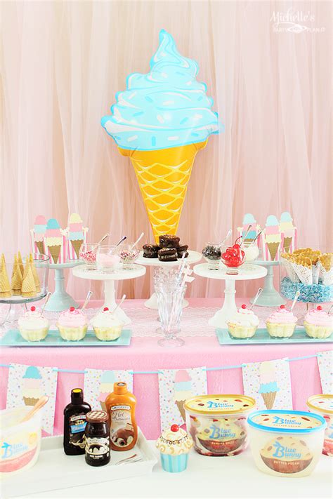 Ice Cream Party Ideas And Decorations Party Ideas