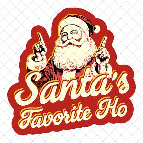 Santas Favorite Ho Sticker M00nshot