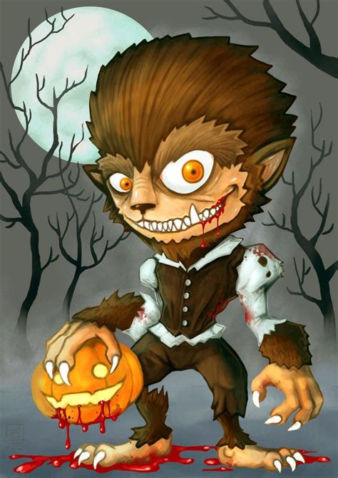 Wolfman Halloween By Polawat On Deviantart