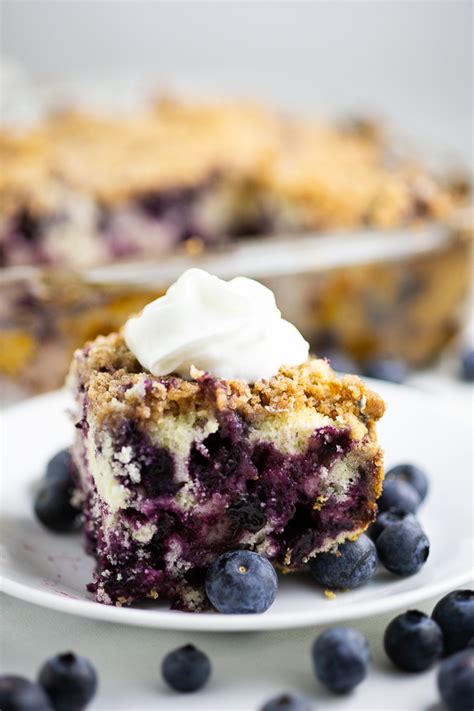 Classic Blueberry Buckle Recipe The Gracious Wife