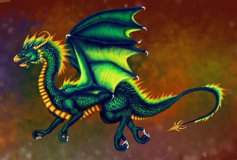 Green Dragon Digital By Dianadragon On Deviantart