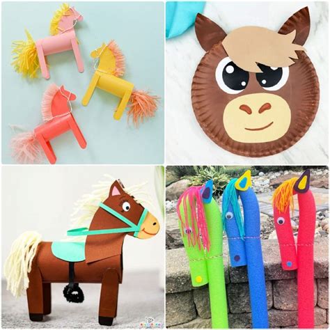 25 Horse Crafts For Kids Preschoolers And Kindergarteners