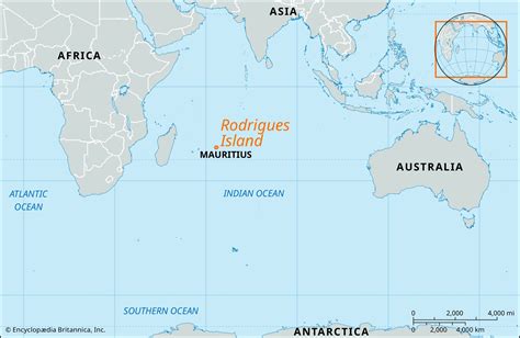 Rodrigues Island Mauritius Map And Facts Britannica