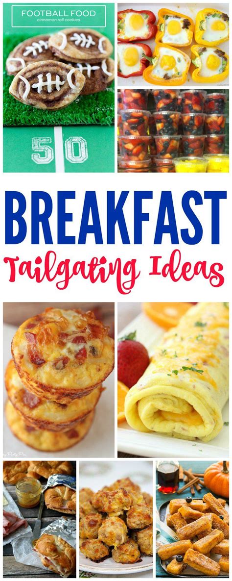 Food on the game of american football icon.element of popular american football icon. Breakfast Tailgating Ideas for Early Games! Throwing a ...