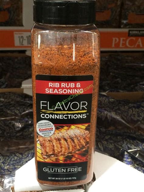 Flavor Connections Rib Rub And Seasoning 26 Ounce Container