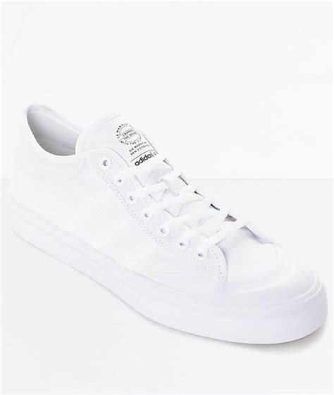 Adidas Matchcourt All White Shoes