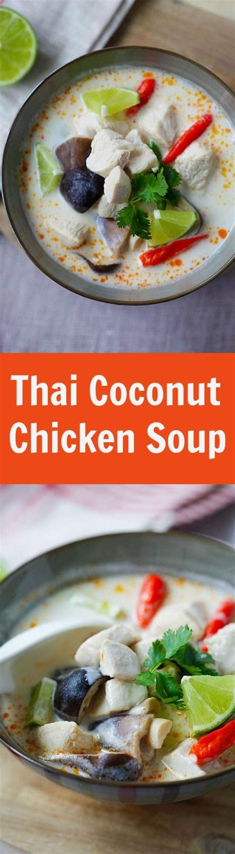 I love waiting for soup weather and this is a go to in my house. The Best Thai Coconut Soup Recipe — Dishmaps