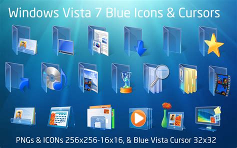Blue Vista Icons Windows 7 By Z08 Styles On Deviantart