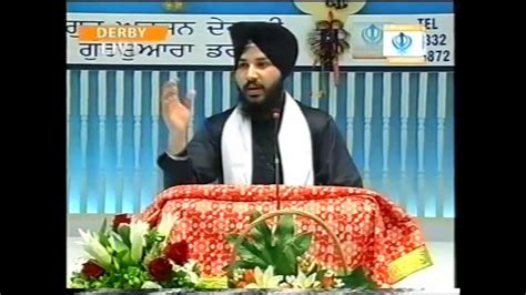 Gurbani Katha Live On Sikh Channel By Giani Gurdeep Singh Ganeev Youtube