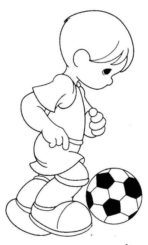 10 Dibujo Niño Futbolista