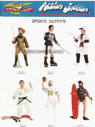 Mego Catalog Library 1972 Action Jackson