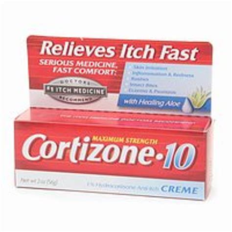 Cortizone 10 Hydrocortisone Anti Itch Creme Maximum Strength 2 Oz