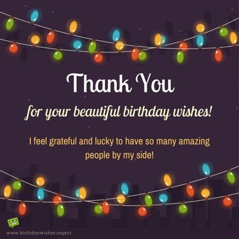 Birthday Thank You Sentiments Thank You Birthday Wishes Beautiful