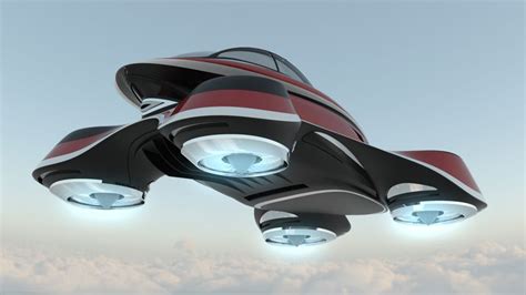 Lazzarinis Hover Coupé Is A Visionary Flying Car Concept Flying Car