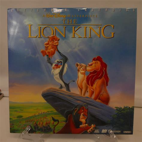 The Lion King Letterbox Thx Laserdisc Ld Disney Walt India Ubuy