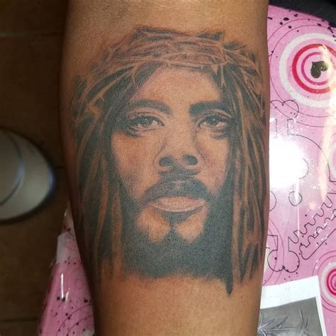 Https://tommynaija.com/tattoo/black Jesus Tattoo Design