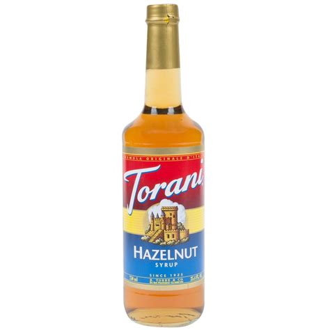 Torani Classic Hazelnut Syrup Ml Walmart Com Walmart Com