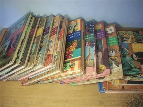 Golden Book Encyclopedia Set 15 Volumes Vintage Childrens