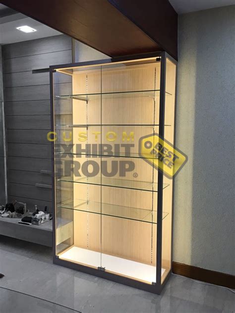 Freestanding Display Cases For Business Custom Display Cases And