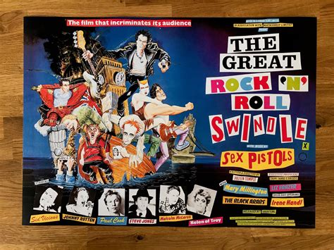 the sex pistols great rock and roll swindle a2 print etsy uk