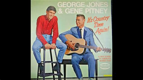 George Jones Gene Pitney It S Country Time Again Complete Mono