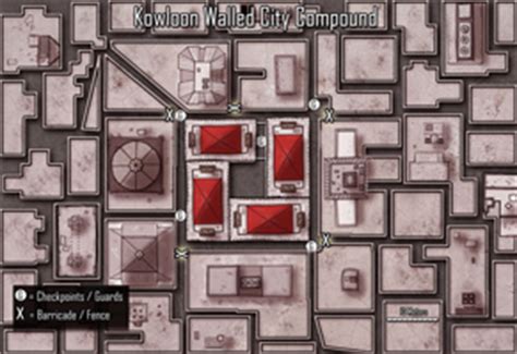 * a digital map of shadowrun's hong kong in poster resolution. Kencyclopedia - Kender - Cartography -Portfolio